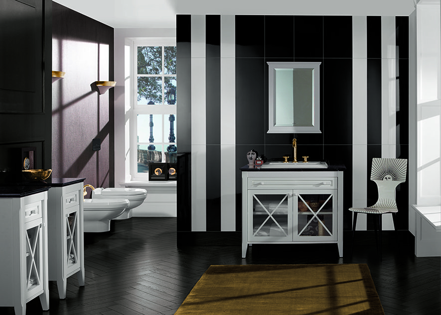 Bathroom fixtures from the Hommage collection by Villeroy & Boch