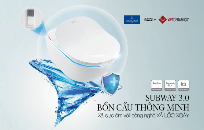 BỒN CẦU THÔNG MINH SUBWAY 3.0 DÒNG VICLEAN-L6 - TIÊU CHUẨN VỆ SINH CỦA PHÒNG TẮM THẾ HỆ MỚI