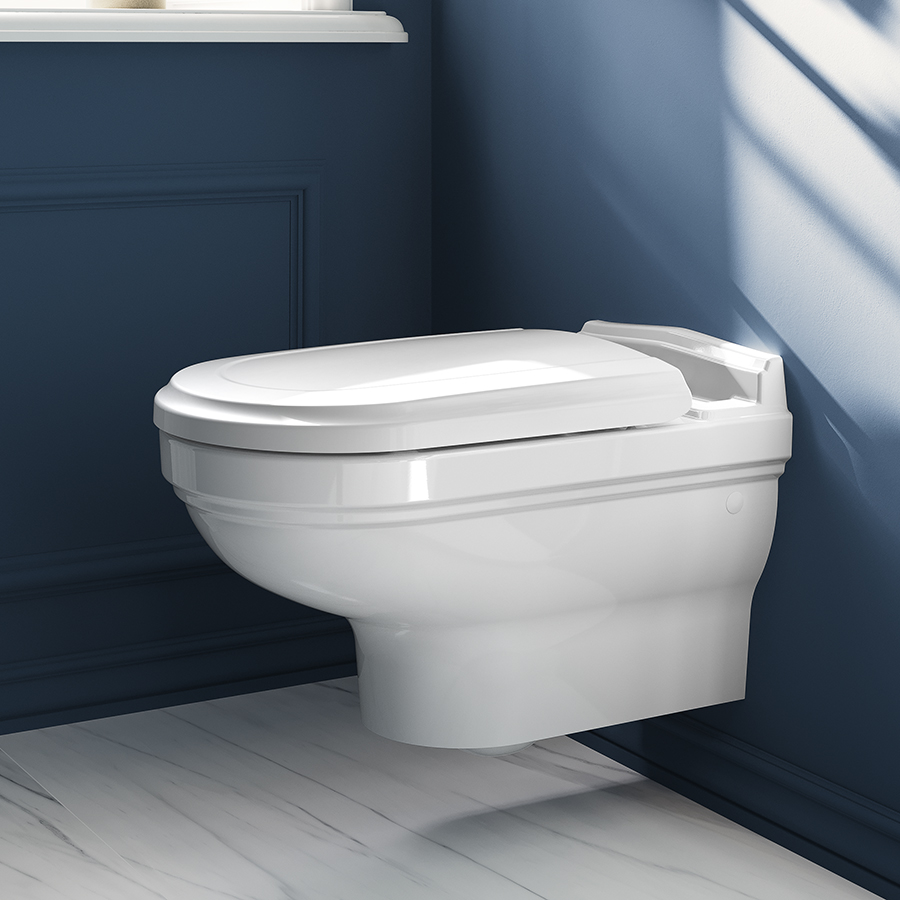 Bồn cầu treo tường Villeroy & Boch Hommage 6661B0R1
