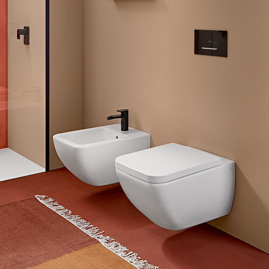 Mặt nạ xả của bồn cầu gắn tường Villeroy & Boch Viconnect 922160RB