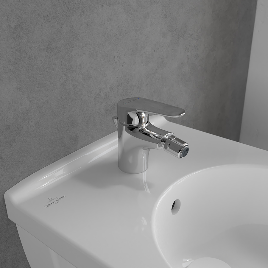 Villeroy & Boch O.novo Start Single-lever bidet mixer, Chrome TVB10520111061